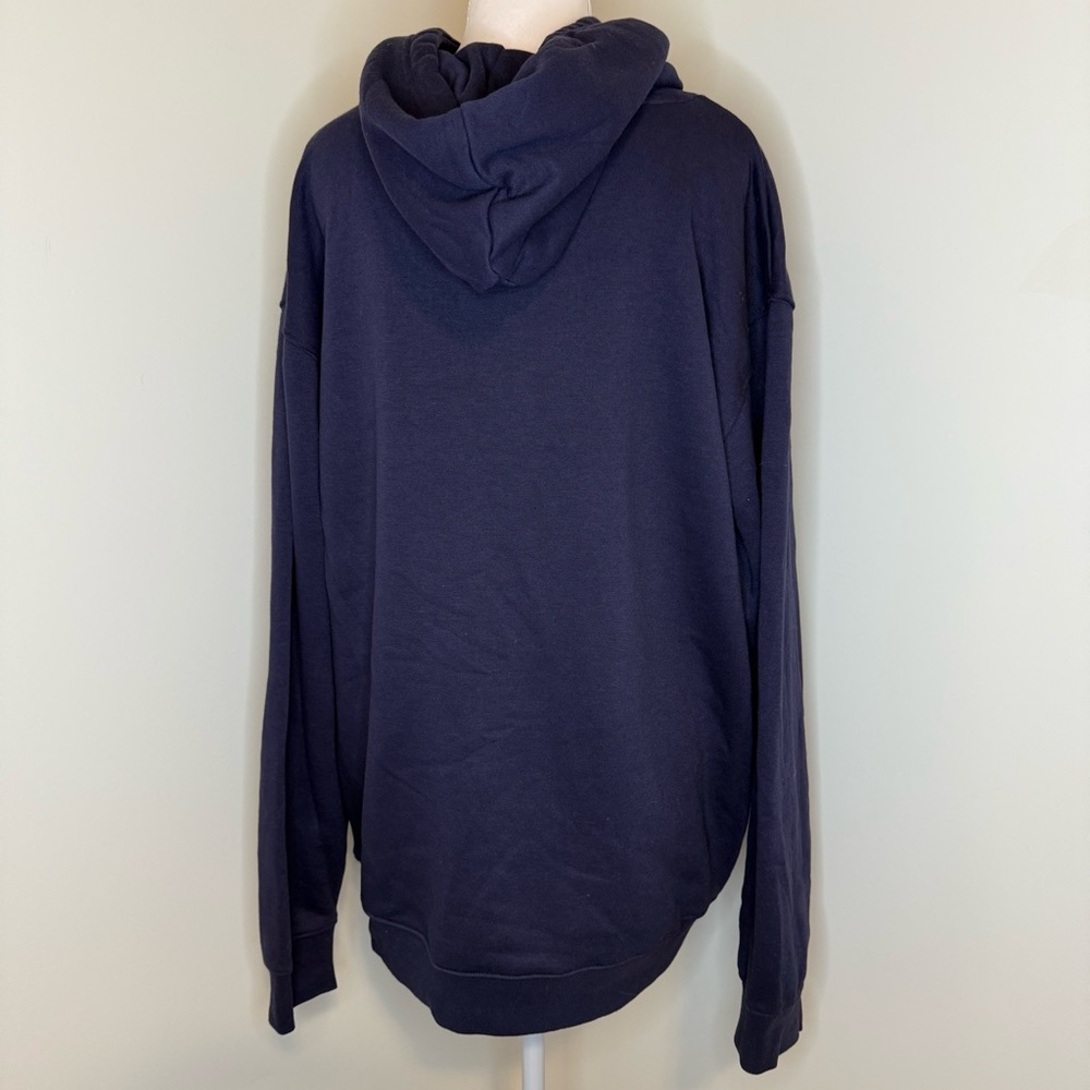 Hanes Navy Yellow Jackets Hoodie - Picture 3 of 3